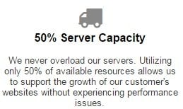 interserver servers capacity